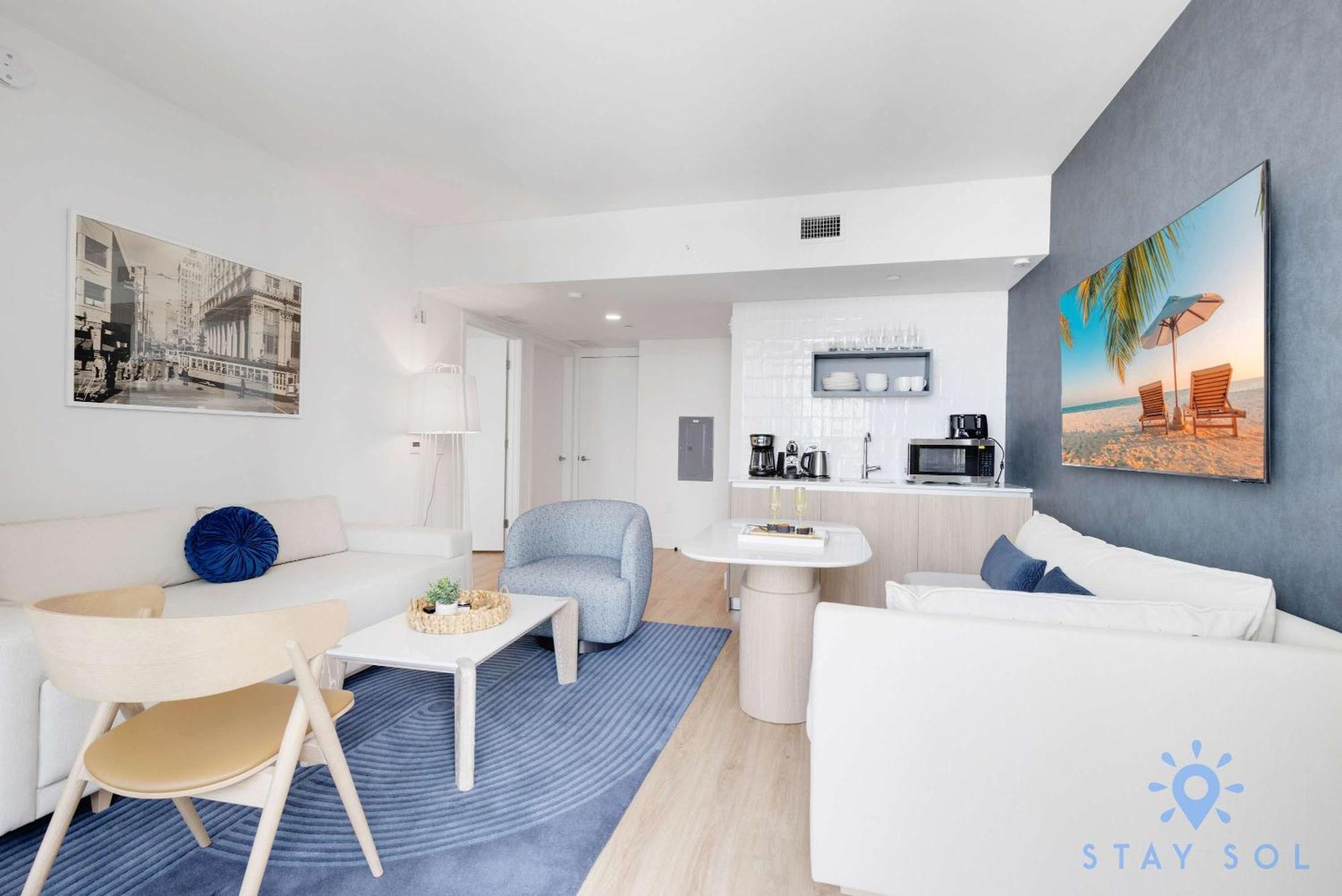 Inn 1br With Balcony With Gym & Pool *